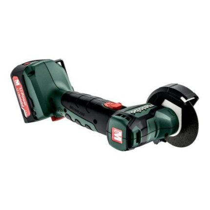 Metabo Akku-Winkelschleifer PowerMaxx CC 12 BL metaBOX 145; 12V 2x2Ah Li-Power + SC 30