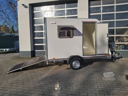 Sonstiges Anhänger Shop Camper Erweiterung Heckrampen Fenster