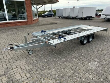 Autotransporter-Anhänger Saris Fahrzeugtransporter AT 471 202 3000 2 K 3.0t Au...